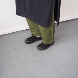 画像18: Still By Hand(スティルバイハンド) オーガニックコットンキャンバススニーカー ブラック