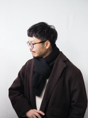 画像2: Still By Hand(スティルバイハンド) ウールアルパカチューブマフラー 3色展開