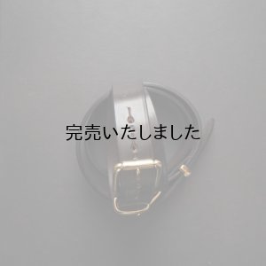 画像7: HERALDIC BELTS-BRIDLE LEATHER 5/4inch BELT-ブライドルレザーベルト(太幅)ダークブラウン