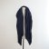 画像3: HONNETE(オネット) WOOL LINEN WASHED TWILL WIDE STOLE-black×navy check-