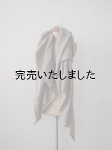 HONNETE(オネット) Wide Stole-ワイドストール-オートミール
