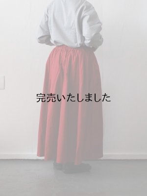 画像3: HARVESTY(ハーベスティ) カルメンスカート レッド