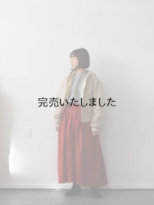 画像4: HARVESTY(ハーベスティ) カルメンスカート レッド