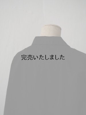 画像15: HARVESTY(ハーベスティ) コットンチノ オーバーコート ブラック