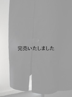 画像17: HARVESTY(ハーベスティ) コットンチノ オーバーコート ブラック