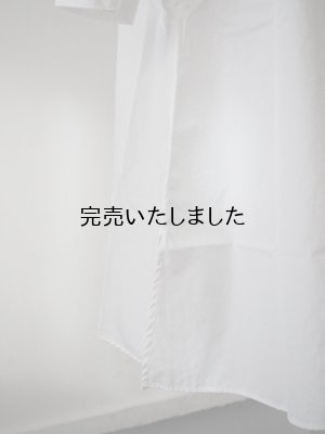 画像13: HARVESTY(ハーベスティ) シャツローブ オフホワイト