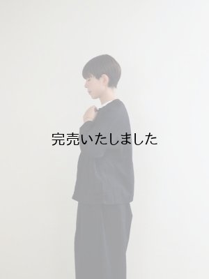 画像2: HARVESTY(ハーベスティ) アトリエシャツ ブラック