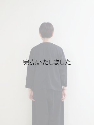 画像3: HARVESTY(ハーベスティ) アトリエシャツ ブラック