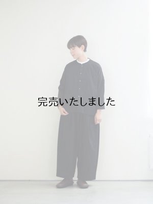 画像22: HARVESTY(ハーベスティ) アトリエシャツ ブラック