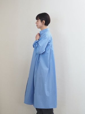 画像2: HARVESTY(ハーベスティ) シャツローブ ブルー