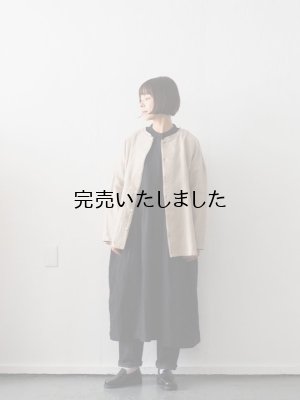 画像17: HARVESTY(ハーベスティ) アトリエブラウス コットンウール ベージュ