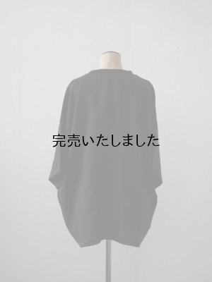 画像6: HARVESTY(ハーベスティー) FRENCH LINEN S/S PULL OVER ブラック