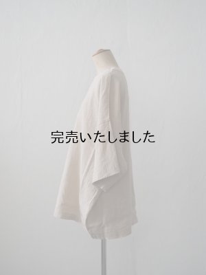 画像5: HARVESTY(ハーベスティー) FRENCH LINEN S/S PULL OVER ベージュ