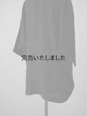 画像13: HARVESTY(ハーベスティー) FRENCH LINEN S/S PULL OVER ブラック
