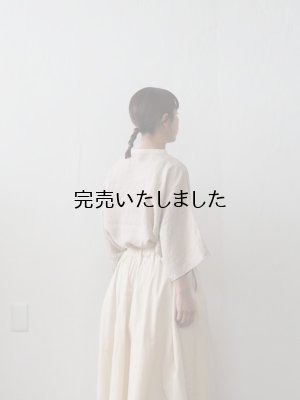 画像3: HARVESTY(ハーベスティー) FRENCH LINEN S/S PULL OVER ベージュ