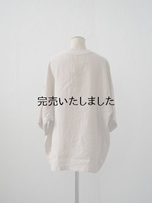 画像6: HARVESTY(ハーベスティー) FRENCH LINEN S/S PULL OVER ベージュ