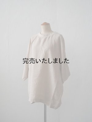 画像7: HARVESTY(ハーベスティー) FRENCH LINEN S/S PULL OVER ベージュ