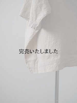 画像12: HARVESTY(ハーベスティー) FRENCH LINEN S/S PULL OVER ベージュ