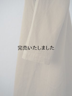 画像11: HARVESTY(ハーベスティ) コットンチノ オーバーコート カーキベージュ