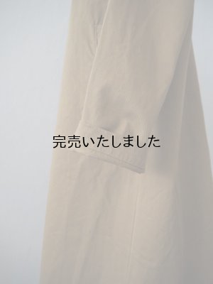 画像12: HARVESTY(ハーベスティ) コットンチノ オーバーコート カーキベージュ