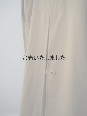 画像15: HARVESTY(ハーベスティ) コットンチノ オーバーコート カーキベージュ