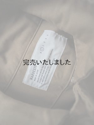 画像16: HARVESTY(ハーベスティ) コットンチノ オーバーコート カーキベージュ