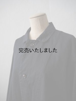 画像8: HARVESTY(ハーベスティ) コットンチノ オーバーコート ネイビー