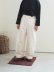 画像1: ASEEDONCLOUD(アシードンクラウド) Handwerker-ハンドベイカー- HW Wide Trousers 備前一号 オフホワイト (1)