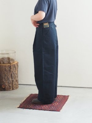 画像2: ASEEDONCLOUD(アシードンクラウド) Handwerker-ハンドベイカー- HW Wide Trousers 備前一号 チャコール