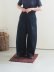 画像1: ASEEDONCLOUD(アシードンクラウド) Handwerker-ハンドベイカー- HW Wide Trousers 備前一号 チャコール (1)