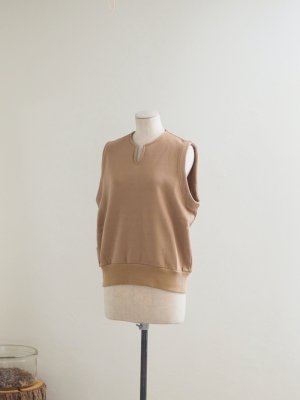 画像1: ASEEDONCLOUD(アシードンクラウド) Handwerker-ハンドベイカー- HW Tie Trainer Vest キャメル