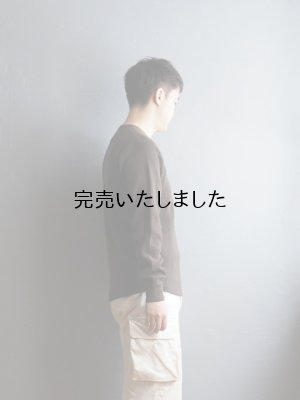 画像2: Indian Hill Knitting Service(インディアンヒルニッティングサービス) Swedish Heavy Thermal L/S Khaki Brown