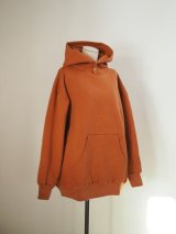 Indian Hill Knitting Service(インディアンヒルニッティングサービス) Double-Face Snap Hoodie ブリック