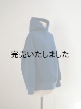 Indian Hill Knitting Service(インディアンヒルニッティングサービス) Double-Face Snap Hoodie インクブルー