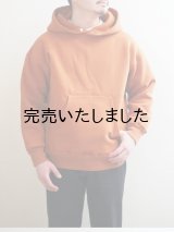 Indian Hill Knitting Service(インディアンヒルニッティングサービス) Double-Face Snap Hoodie ブリック