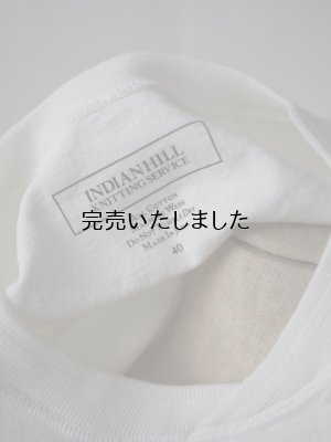画像13: Indian Hill Knitting Service(インディアンヒルニッティングサービス) Fleedom Sleeve T-Shirts  White