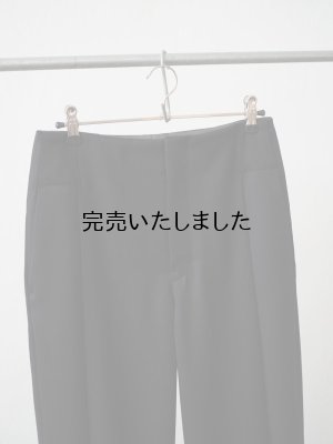 画像6: JöICEADDED（ジョイスアディッド） Deep Tuck Trousers-ウールスラックス- ブラック