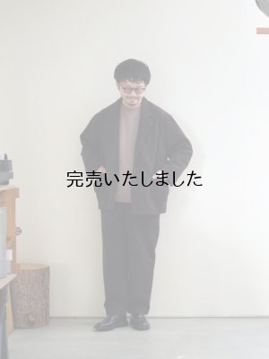 画像27: Still By Hand(スティルバイハンド) コットンウールカルゼポケットジャケット ブラウン