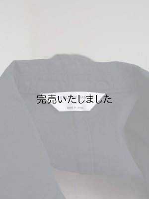 画像21: Still By Hand(スティルバイハンド) 強撚コットン 製品染めジャケット ブラックネイビー