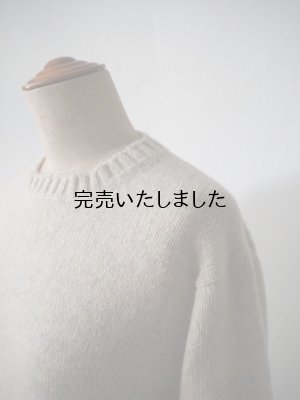 画像9: JOHN MATHIESON(ジョンマティーソン) シェトランドウールニット ナチュラル