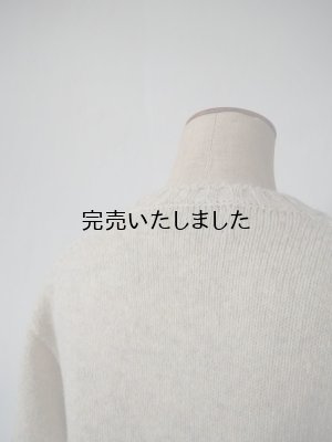 画像12: JOHN MATHIESON(ジョンマティーソン) シェトランドウールニット ナチュラル