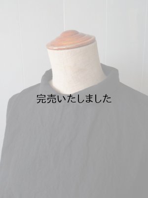 画像8: jujudhau(ズーズーダウ)-PRIMP SHIRTS-リネンコットンブラック