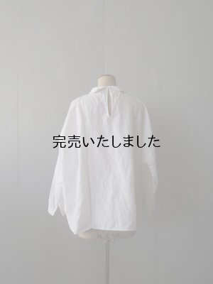 画像6: 【再入荷】jujudhau(ズーズーダウ) PRIMP SHIRTS-プリンプシャツ-リネンコットンホワイト
