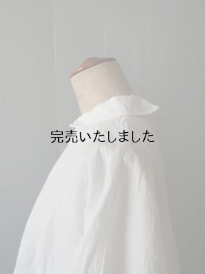 画像9: 【再入荷】jujudhau(ズーズーダウ) PRIMP SHIRTS-プリンプシャツ-リネンコットンホワイト