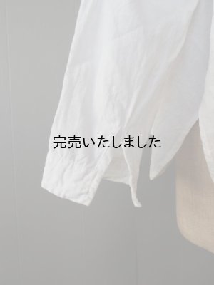 画像10: 【再入荷】jujudhau(ズーズーダウ) PRIMP SHIRTS-プリンプシャツ-リネンコットンホワイト