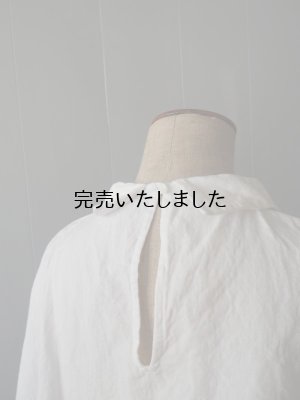 画像12: 【再入荷】jujudhau(ズーズーダウ) PRIMP SHIRTS-プリンプシャツ-リネンコットンホワイト