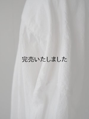 画像15: jujudhai(ズーズーダウ) SHIRTS DRESS-シャツドレス-カディホワイト