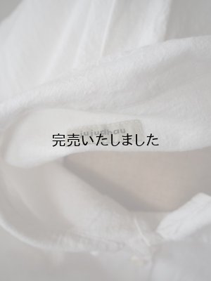 画像16: jujudhai(ズーズーダウ) SHIRTS DRESS-シャツドレス-カディホワイト