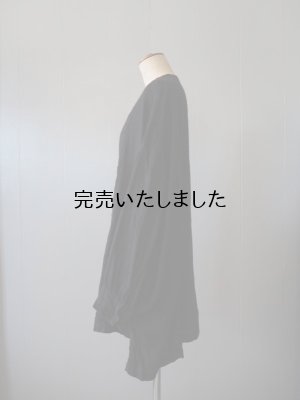 画像5: jujudhau(ズーズーダウ) BIB TUNIC-ビブチュニック- LINEN WOOL H.B.