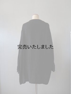 画像6: jujudhau(ズーズーダウ) BIB TUNIC-ビブチュニック- LINEN WOOL H.B.